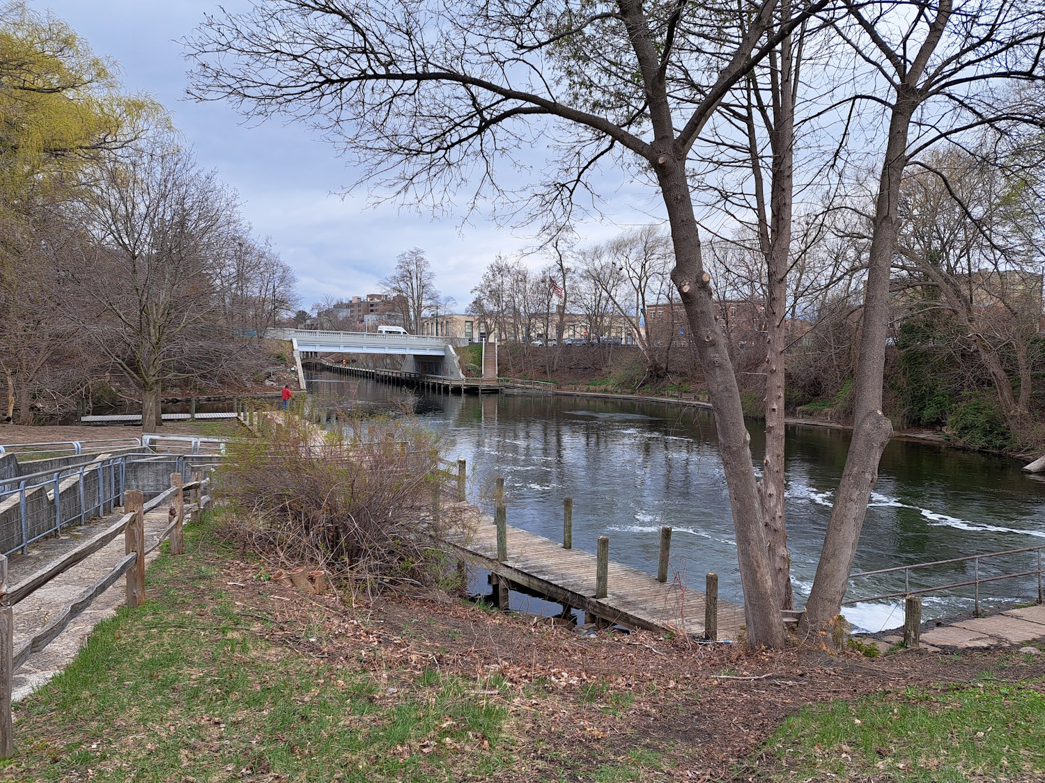 Original dam on the Boardman River at Union Street in Traverse City